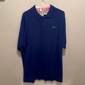 Lacoste Blue Polo Shirt - Size 7